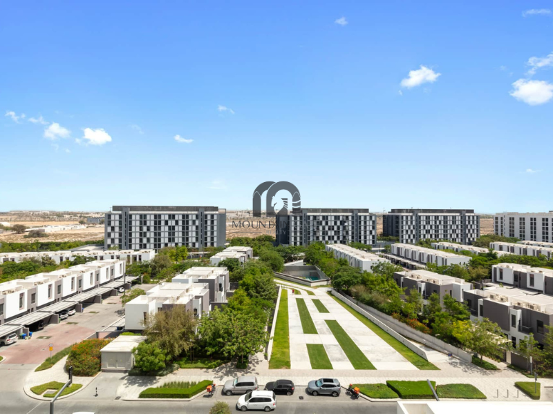 Largest space | East-facing villa view | Misk 2 1BR Aljada Mountain Gate