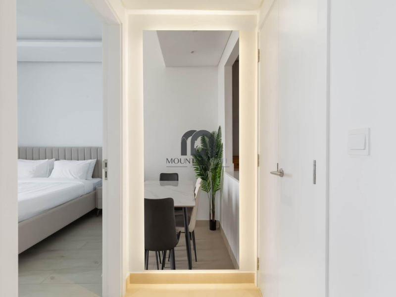 Largest space | East-facing villa view | Misk 2 1BR Aljada Mountain Gate
