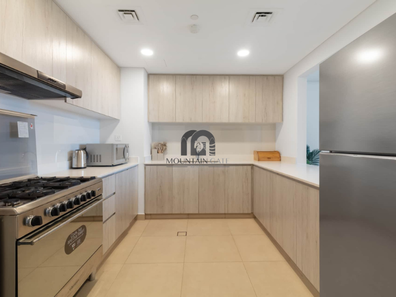 Largest space | East-facing villa view | Misk 2 1BR Aljada Mountain Gate