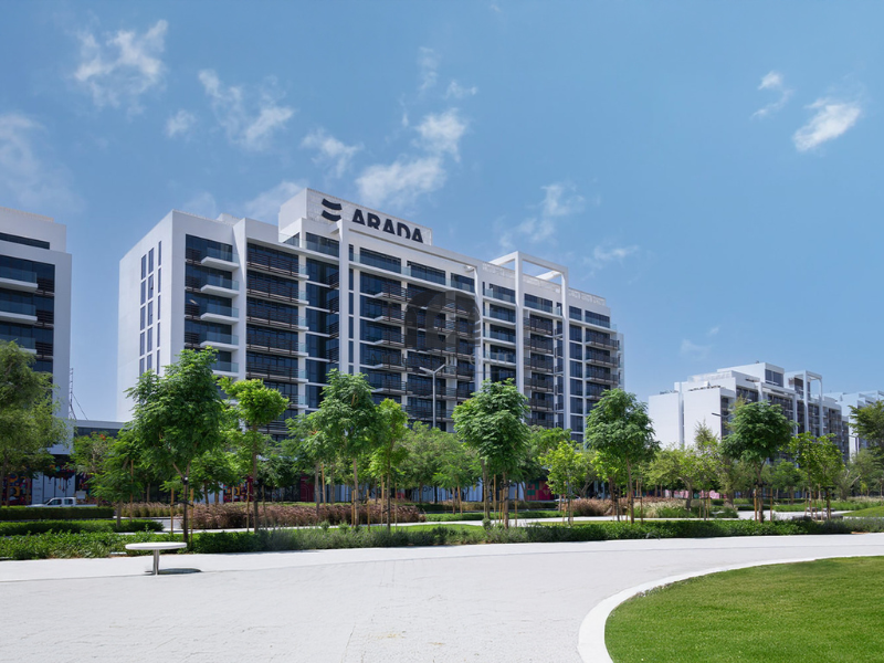 Largest space | East-facing villa view | Misk 2 1BR Aljada Mountain Gate