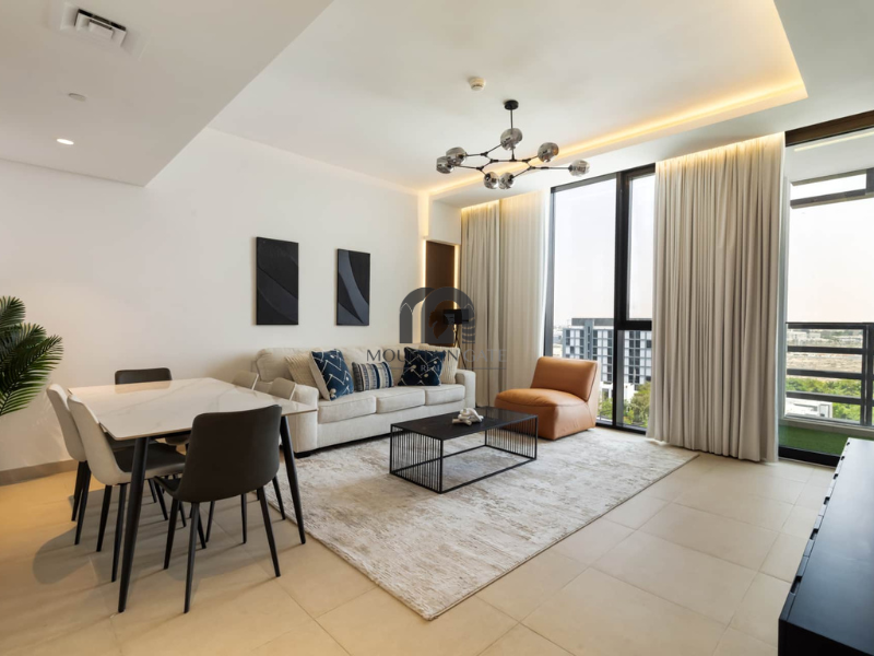 Largest space | East-facing villa view | Misk 2 1BR Aljada Mountain Gate