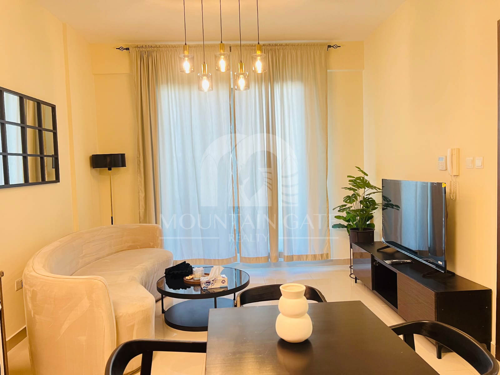 Ready to Move in High-end Design Bright Spacious 1BR Jumeirah Village Circle Mountain Gate