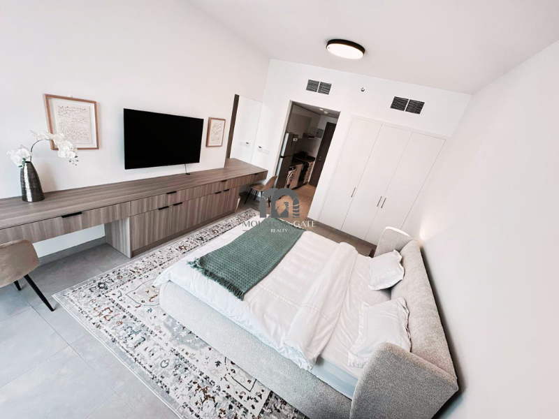 Fully furnished | Largest| Nice view| Vacant Aljada Mountain Gate