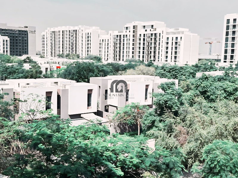 Fully furnished | Largest| Nice view| Vacant Aljada Mountain Gate