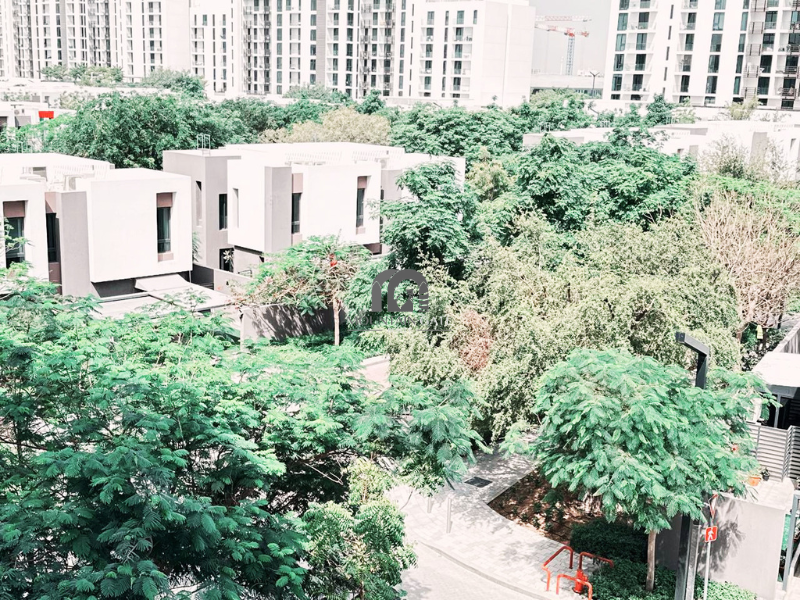 Fully furnished | Largest| Nice view| Vacant Aljada Mountain Gate