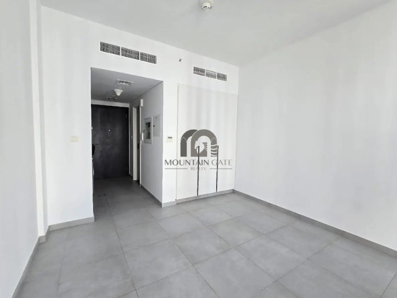 Studio East Village | Pool view | Rented 34 k Aljada Mountain Gate
