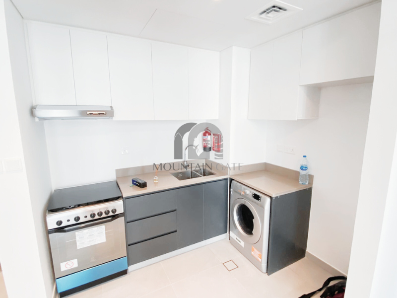 Garden View | Prime Location & Amenities | Rented 1BR Aljada Mountain Gate
