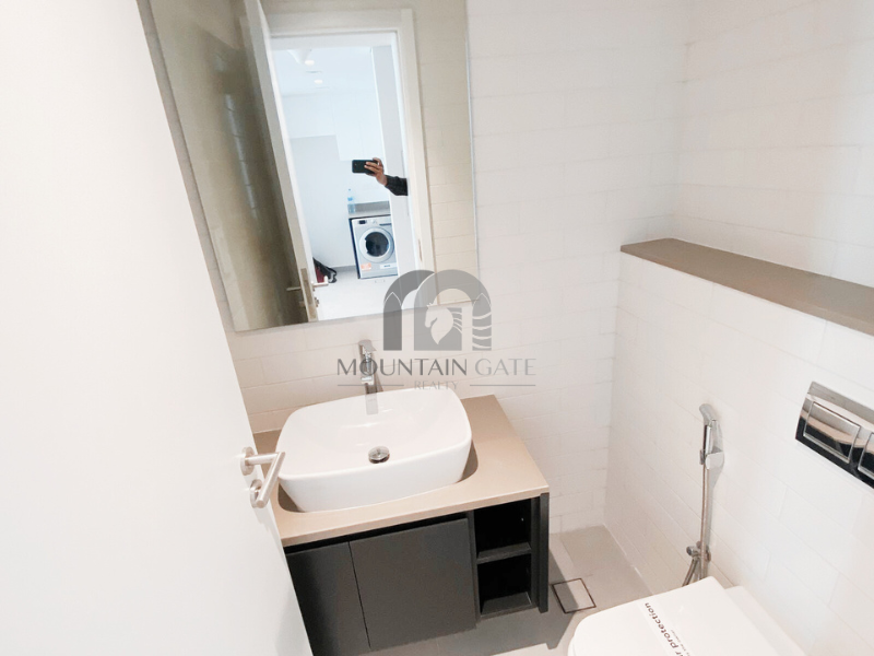 Garden View | Prime Location & Amenities | Rented 1BR Aljada Mountain Gate