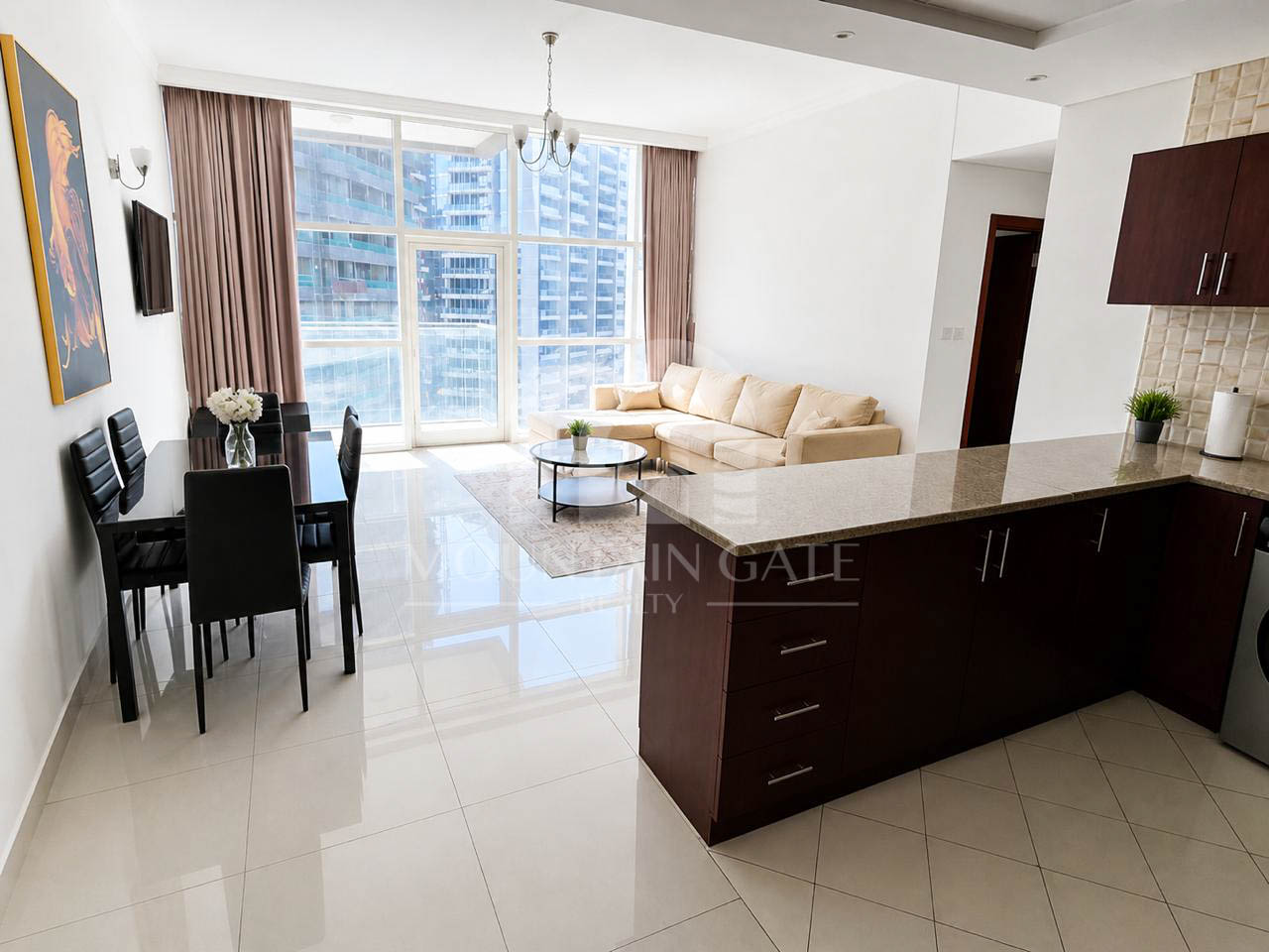 Hot Investor Deal Furnished Balcony Stadium View 2BR Dubai Sports City Mountain Gate