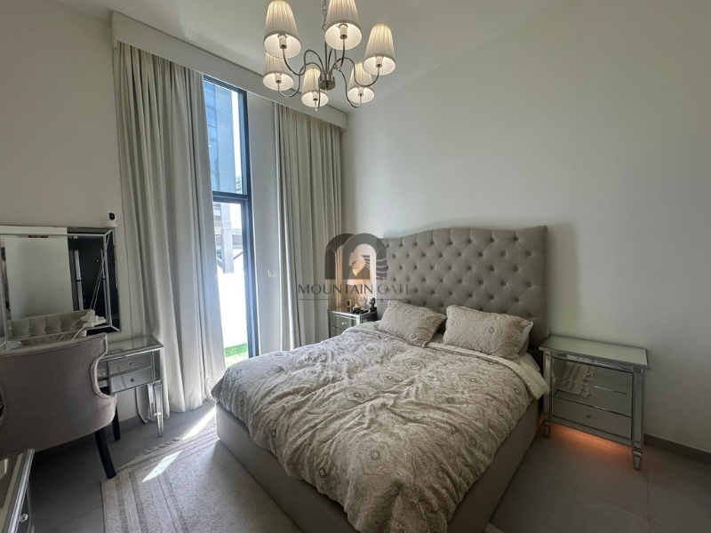 Fully furnished ✔️Smart home✔️balcony Aljada Mountain Gate