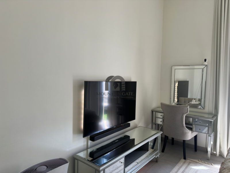 Fully furnished ✔️Smart home✔️balcony Aljada Mountain Gate