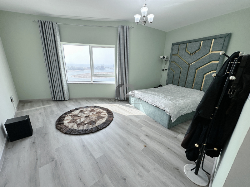 Full sea view | Storage room | Fully furnished 2BR Al Taawun Mountain Gate