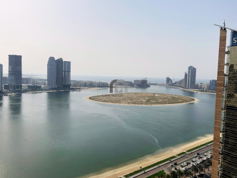 Full sea view | Storage room | Fully furnished 2BR Al Taawun Mountain Gate
