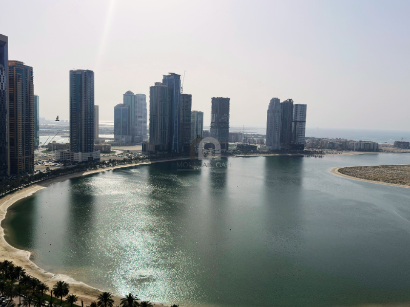 Full sea view | Storage room | Fully furnished 2BR Al Taawun Mountain Gate