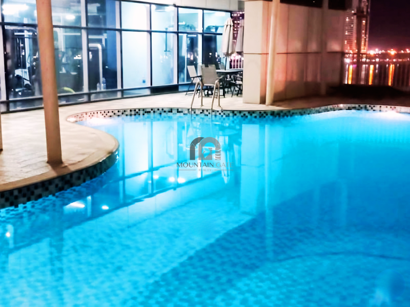 Full sea view | Storage room | Fully furnished 2BR Al Taawun Mountain Gate