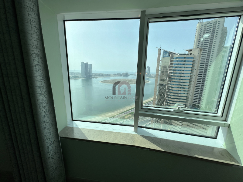 Full sea view | Storage room | Fully furnished 2BR Al Taawun Mountain Gate