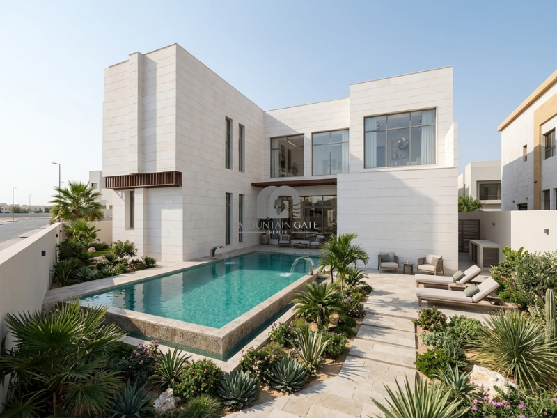 Shell Villa: Spacious, Modern & Ready to Finish 5BR Al Badie Mountain Gate