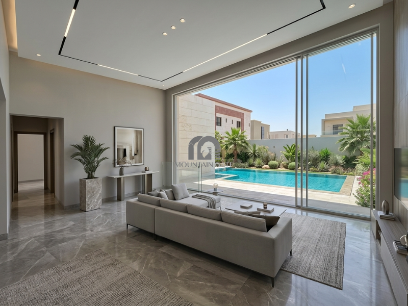 Shell Villa: Spacious, Modern & Ready to Finish 5BR Al Badie Mountain Gate
