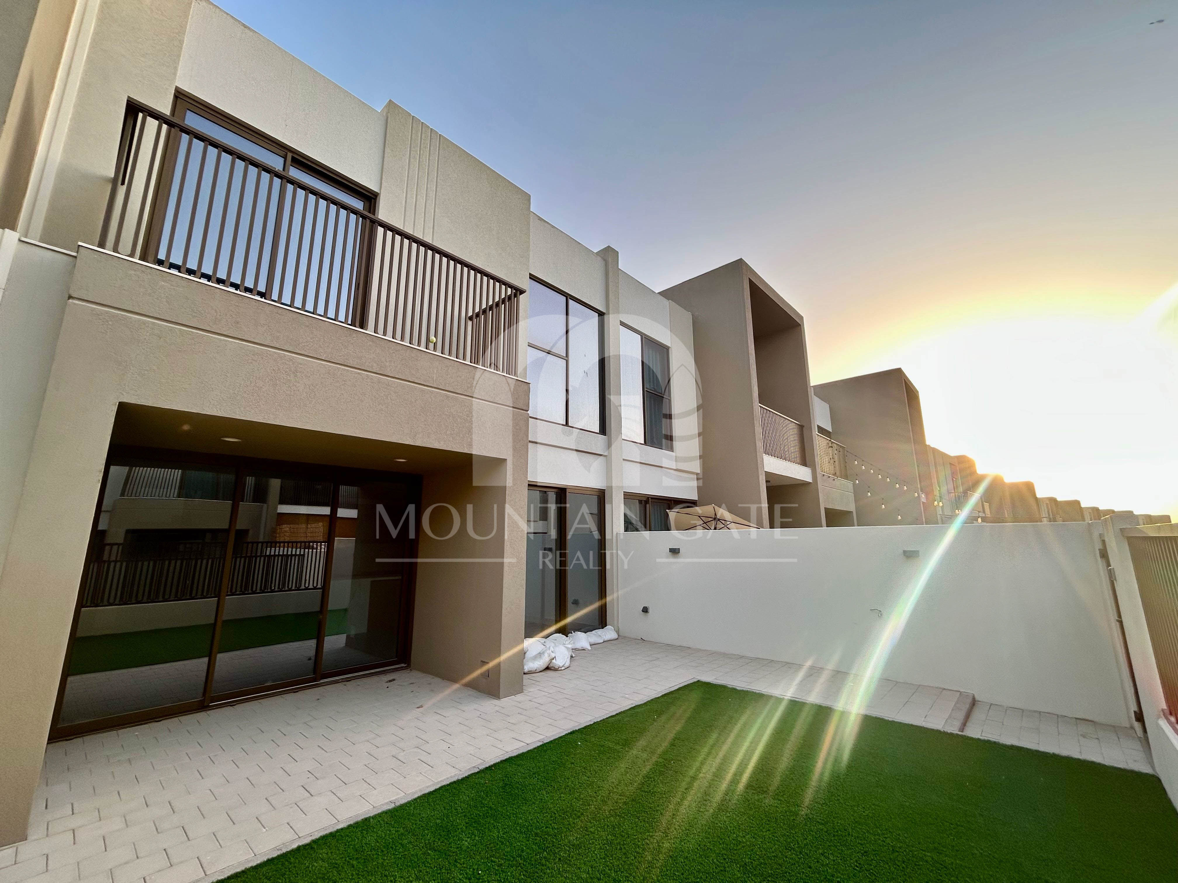 Landscaped | Ready to Move in | Close to Pool 3BR Dubai Land Mountain Gate