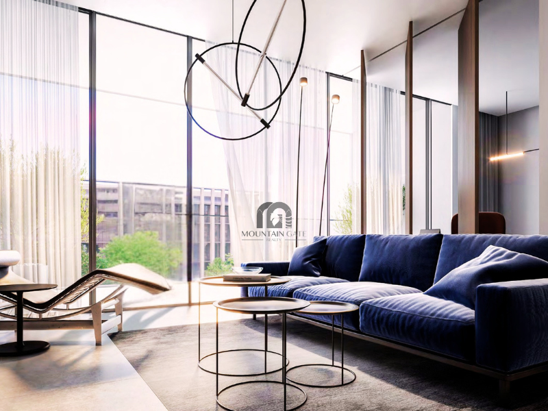 For luxury seekers only | Duplex theater view 1BR Aljada Mountain Gate