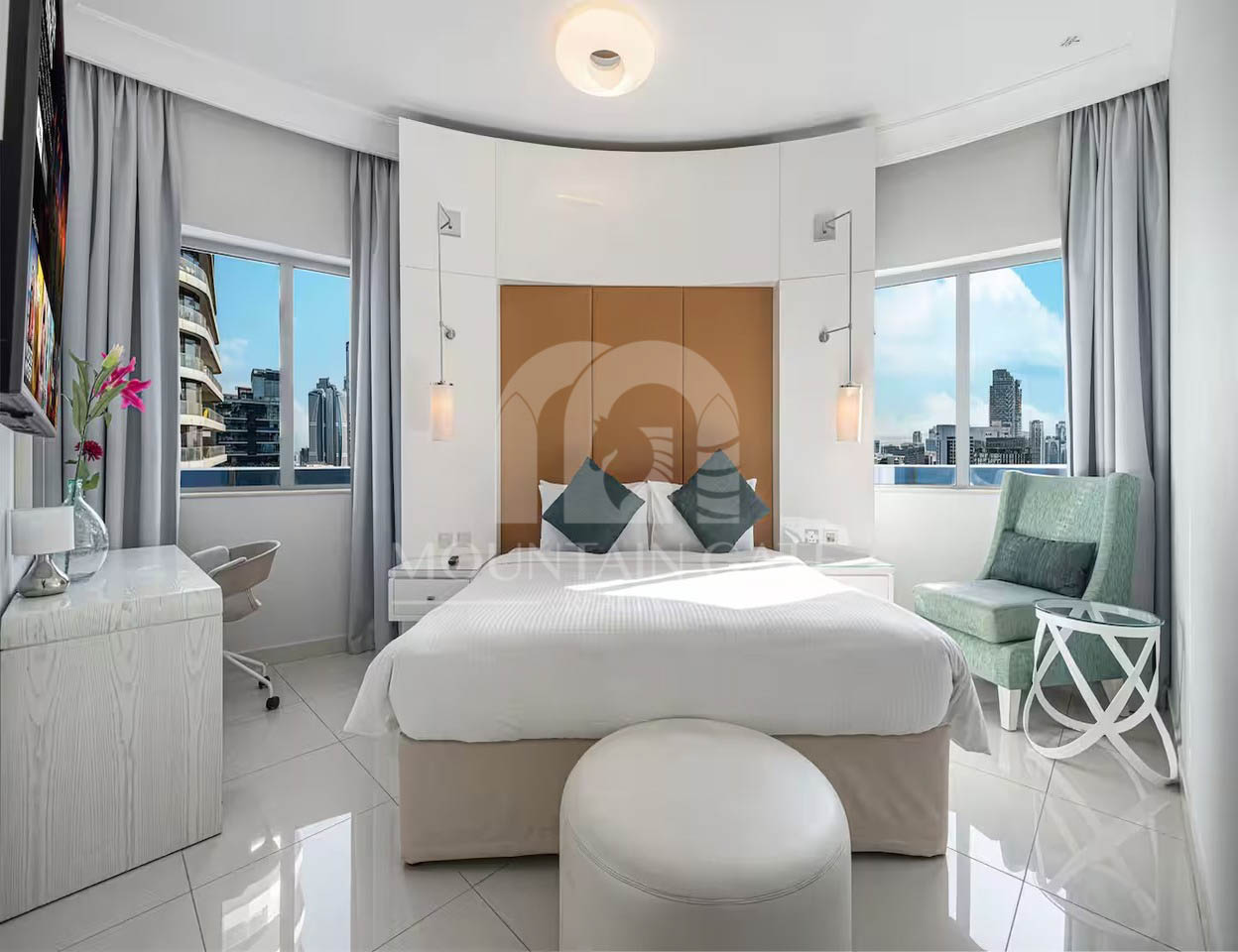 Furnished High Floor | Burj View | Walk to Mall 2BR Downtown Dubai Mountain Gate
