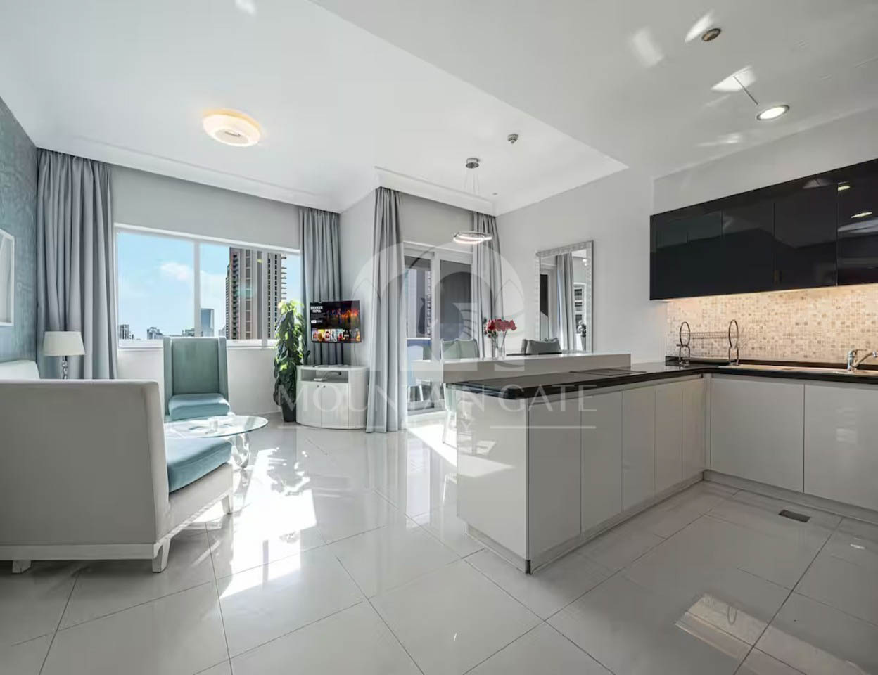 Furnished High Floor | Burj View | Walk to Mall 2BR Downtown Dubai Mountain Gate
