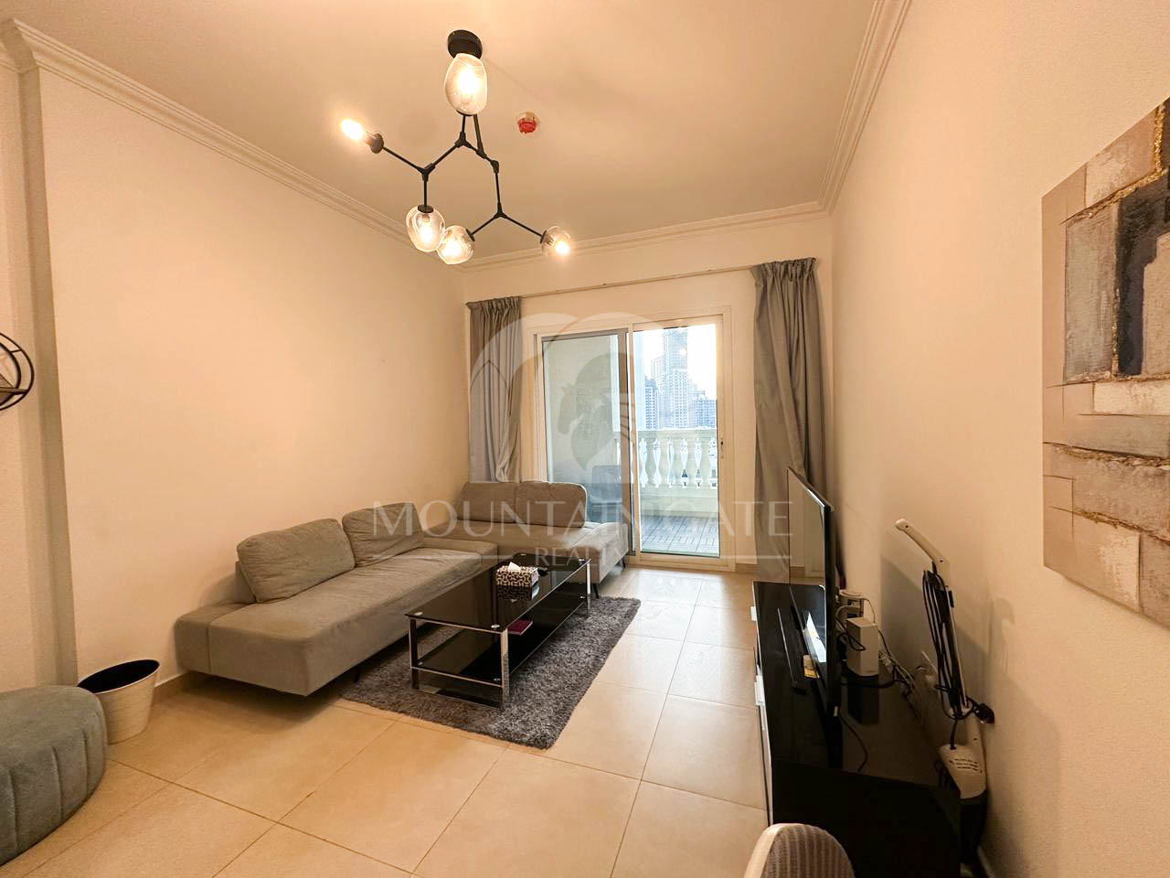 Multiple Chqs Furnished Modern Balcony Hotel View 1BR Jumeirah Village Circle Mountain Gate