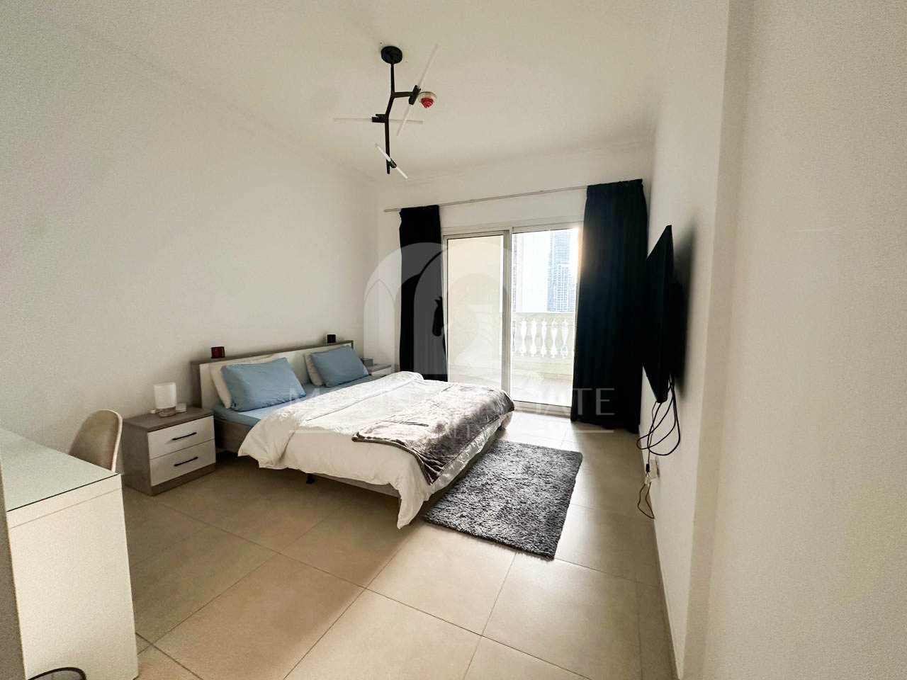Multiple Chqs Furnished Modern Balcony Hotel View 1BR Jumeirah Village Circle Mountain Gate