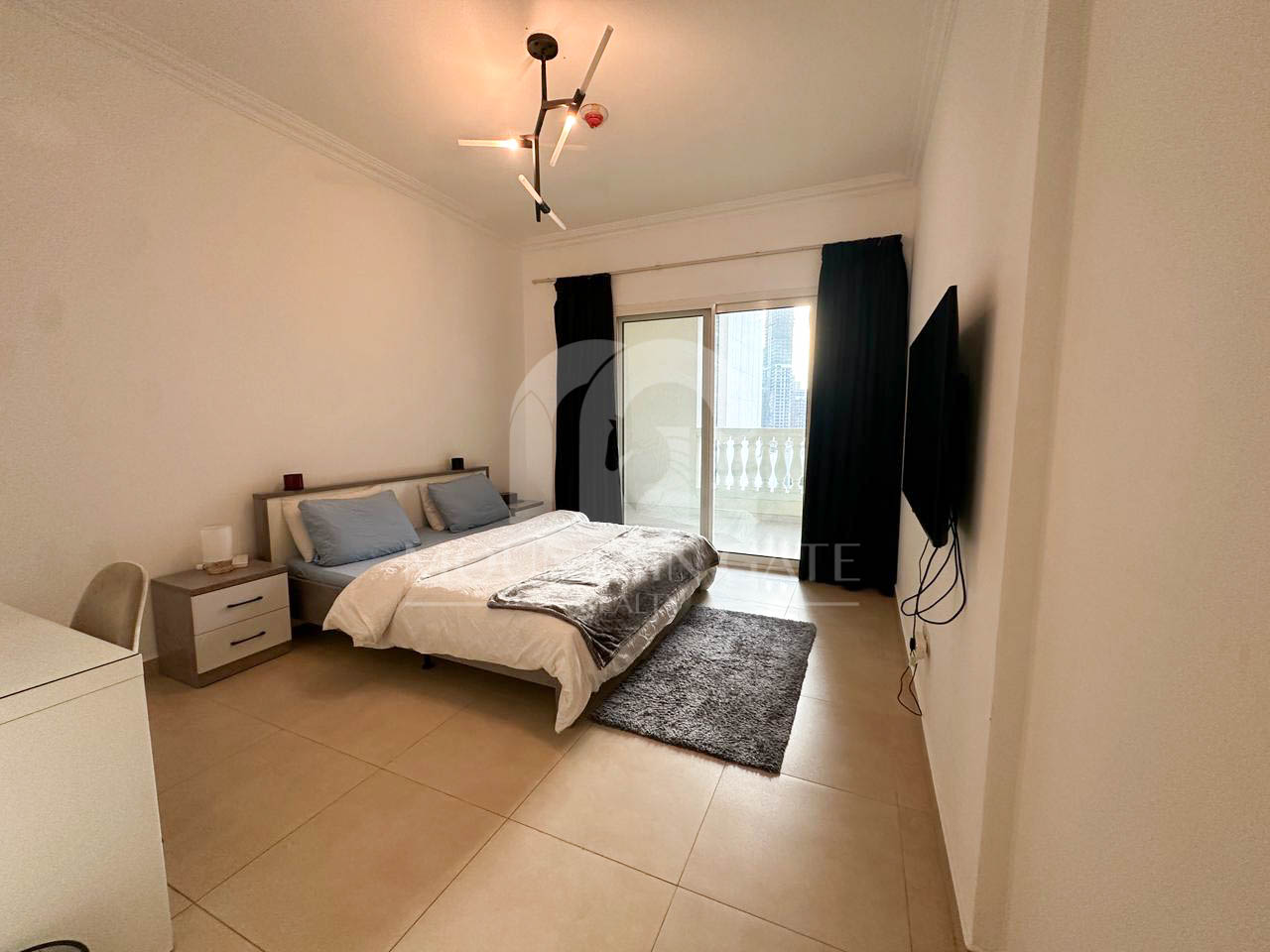 Multiple Chqs Furnished Modern Balcony Hotel View 1BR Jumeirah Village Circle Mountain Gate