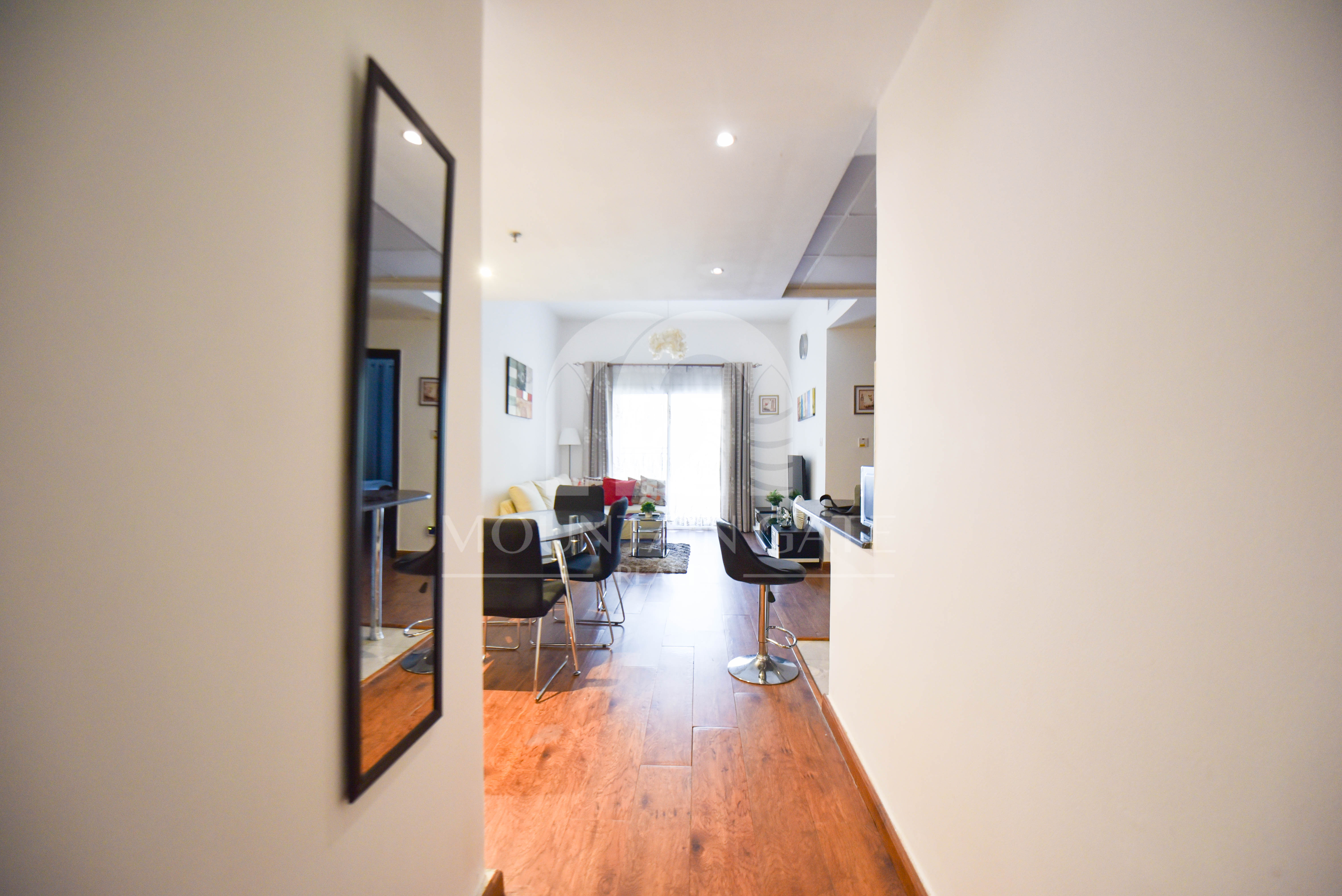 Spacious Layout | Pool View| Fully Furnished 1BR Mountain Gate