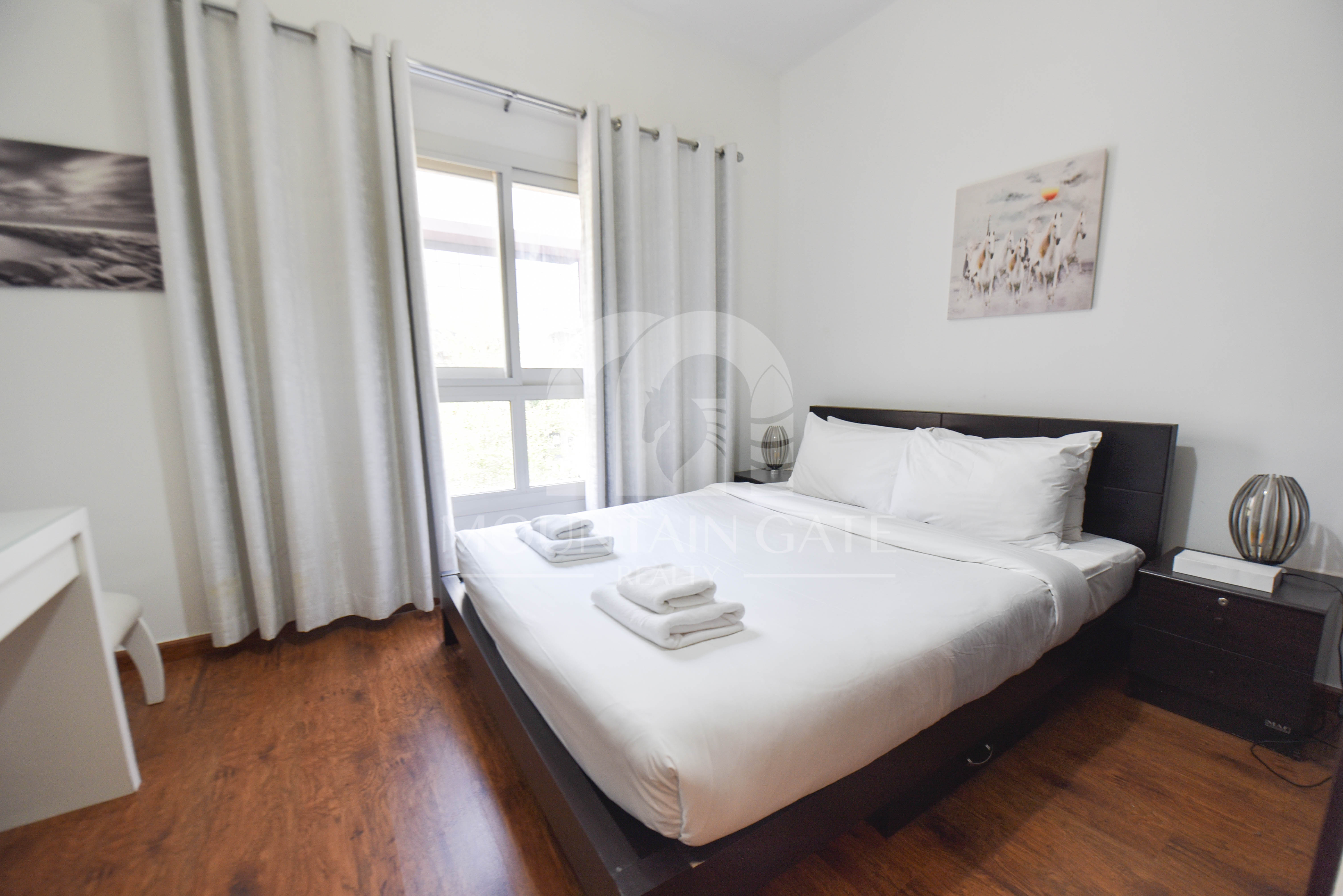Spacious Layout | Pool View| Fully Furnished 1BR Mountain Gate
