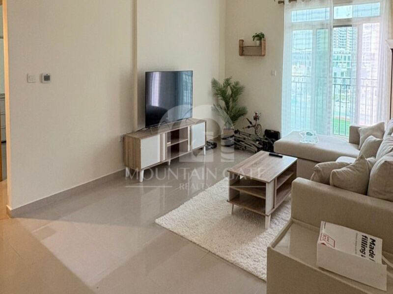 1BR new furnished JSS School view | Vacant 1BR Jumeirah Village Circle Mountain Gate