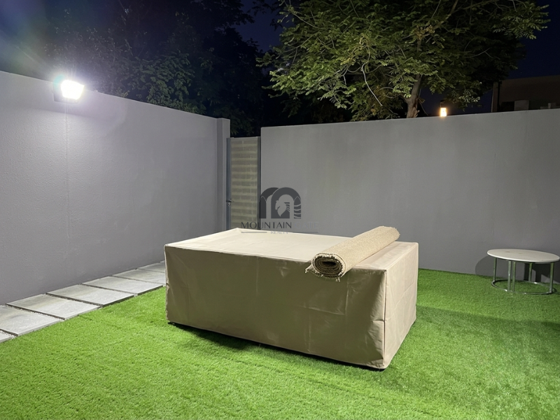 Master Bedrooms | Beautiful Garden | Close to Pool 2BR Aljada Mountain Gate