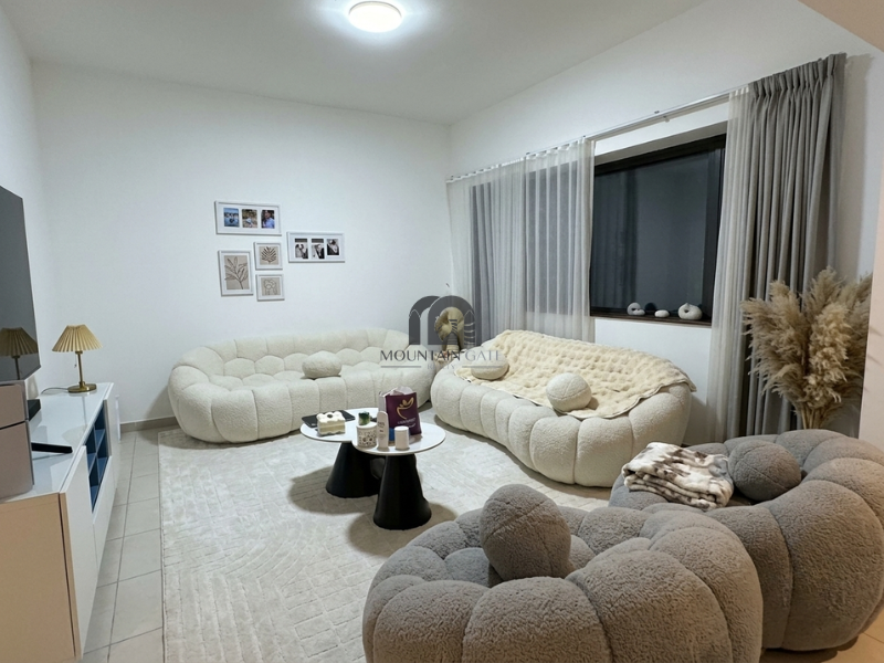 Master Bedrooms | Beautiful Garden | Close to Pool 2BR Aljada Mountain Gate