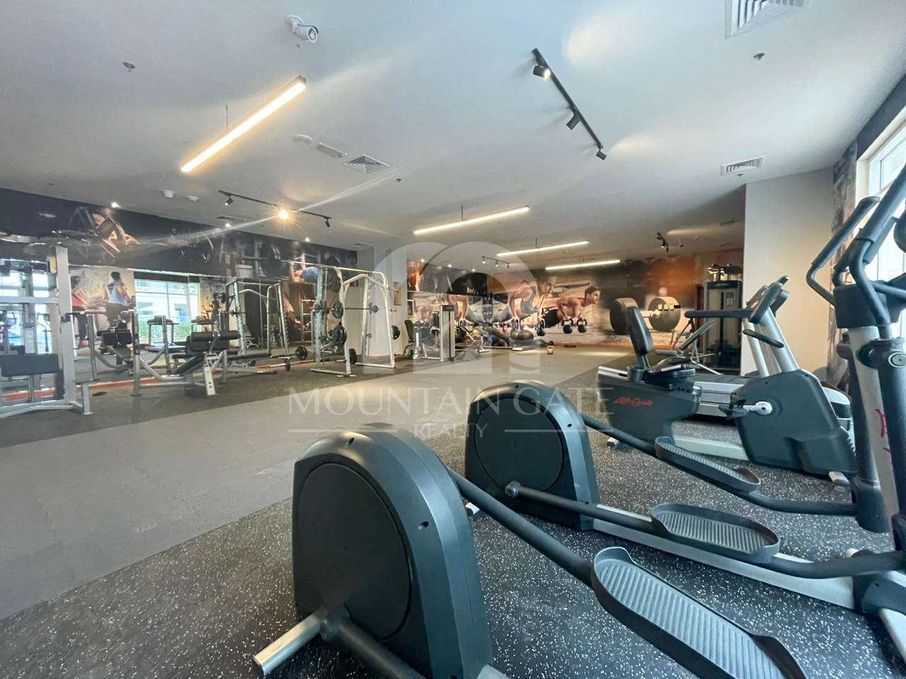 Furnished Rented High Floor Five Hotel View 1BR Jumeirah Village Circle Mountain Gate