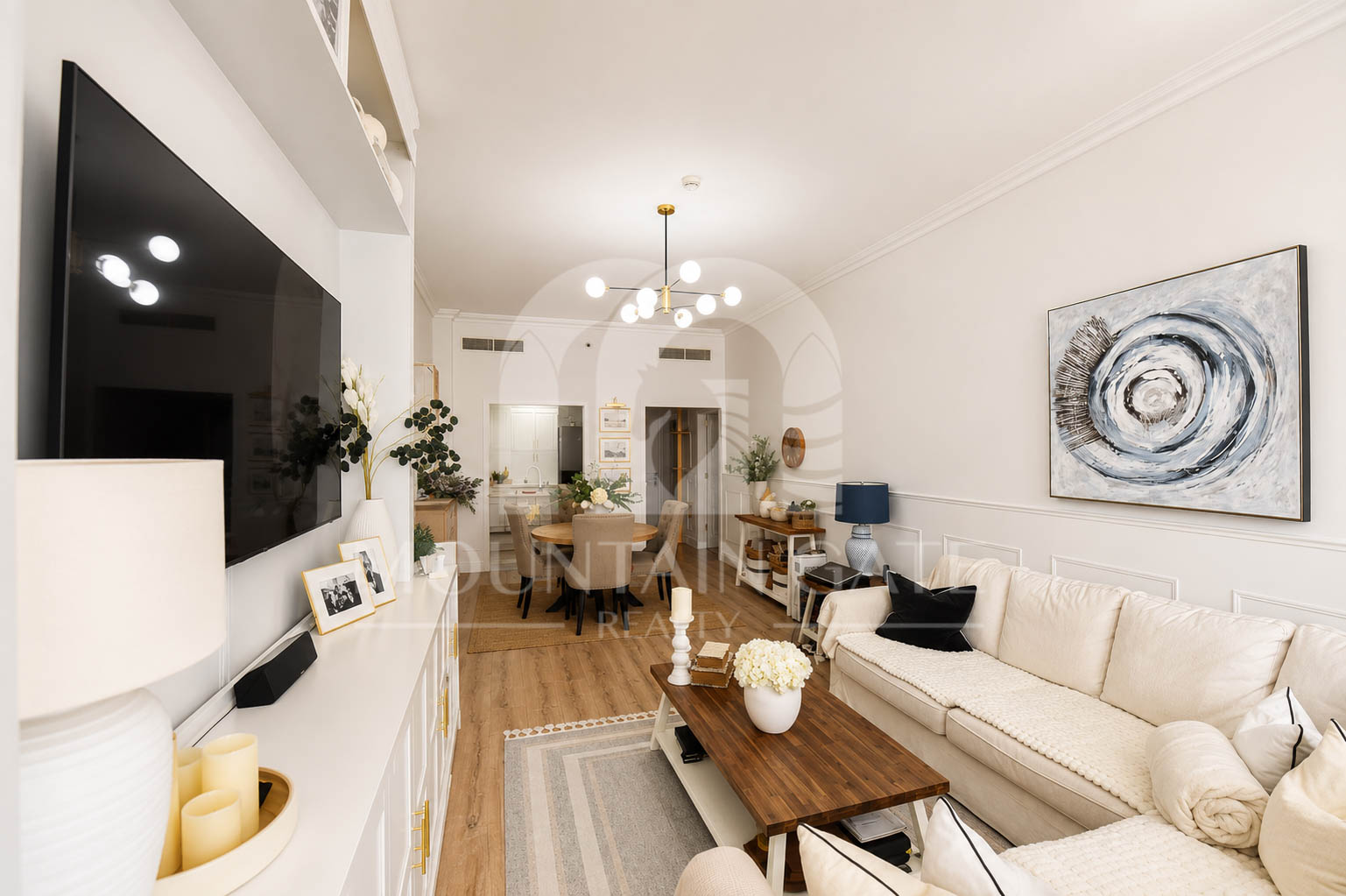 VOT | Furnished | Upgraded | Spacious Layout 1BR Jumeirah Village Circle Mountain Gate