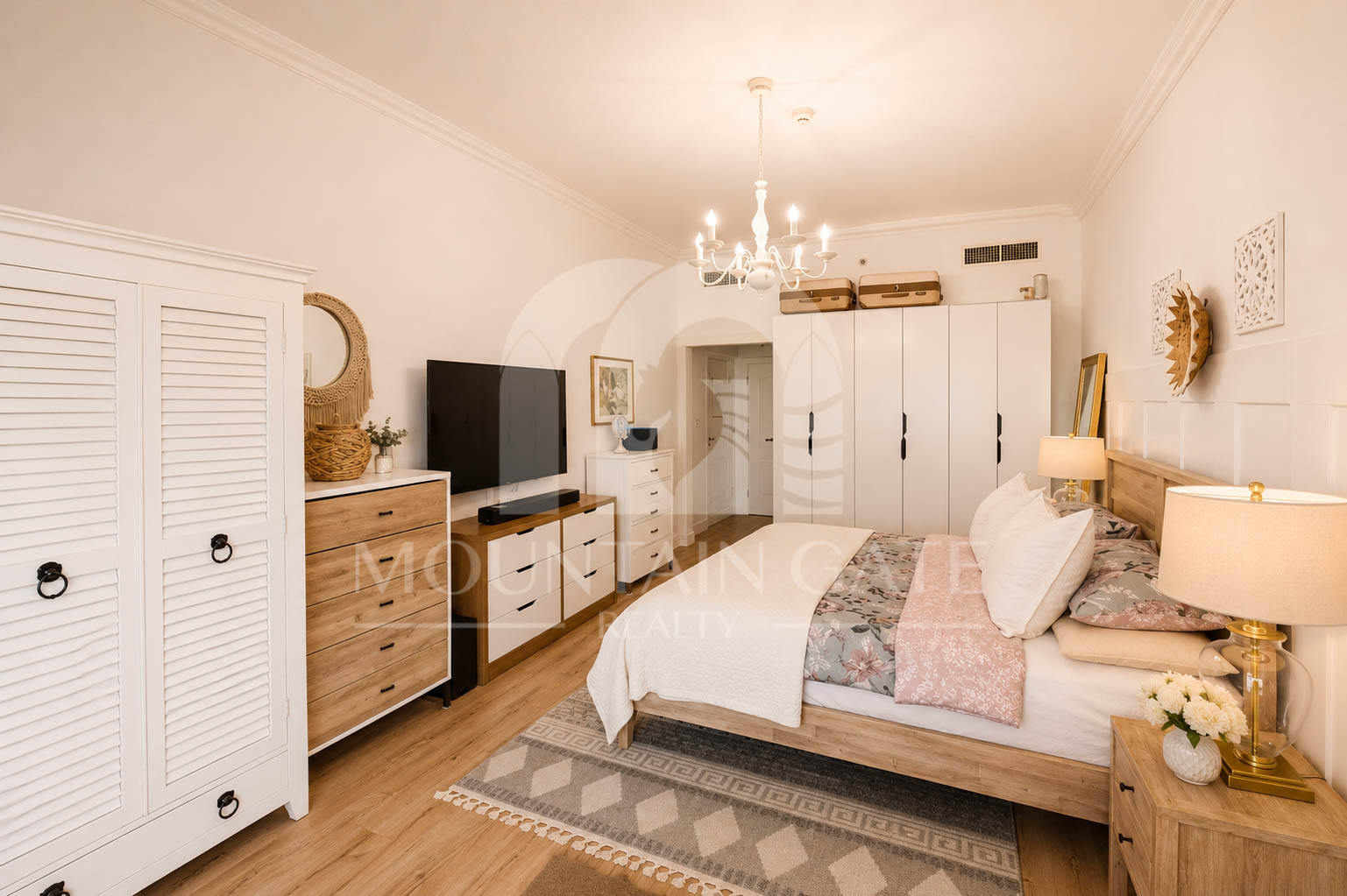 VOT | Furnished | Upgraded | Spacious Layout 1BR Jumeirah Village Circle Mountain Gate