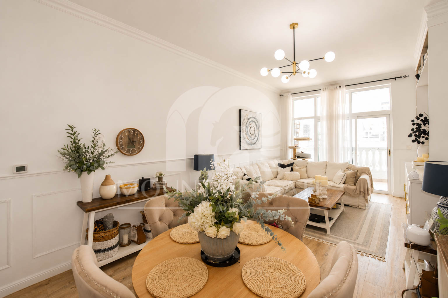 VOT | Furnished | Upgraded | Spacious Layout 1BR Jumeirah Village Circle Mountain Gate