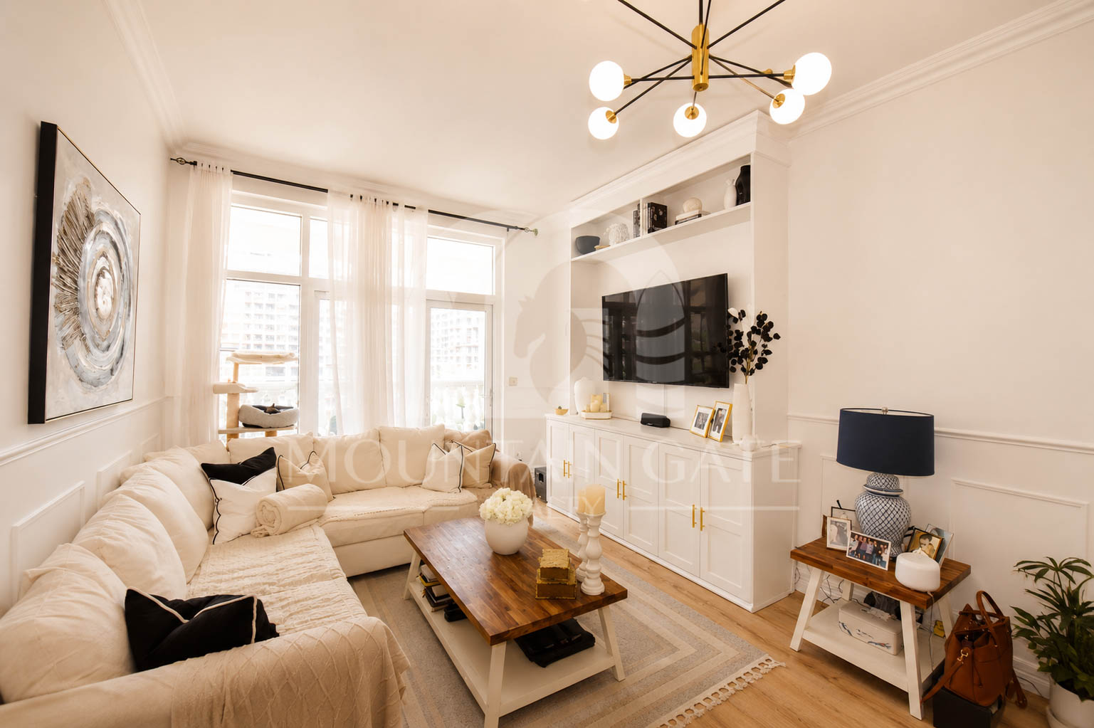 VOT | Furnished | Upgraded | Spacious Layout 1BR Jumeirah Village Circle Mountain Gate