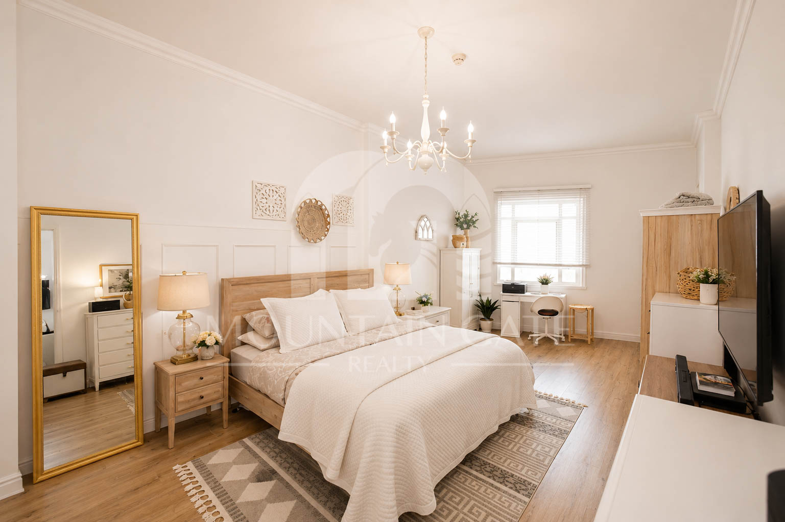 VOT | Furnished | Upgraded | Spacious Layout 1BR Jumeirah Village Circle Mountain Gate