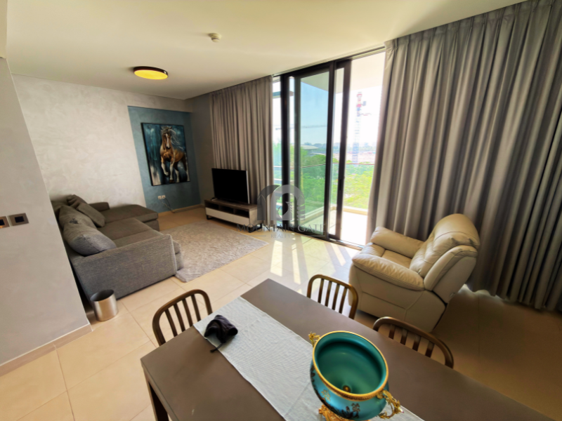 Luxury at Misk 2 | Fully Furnished | Green Views 2BR Aljada Mountain Gate