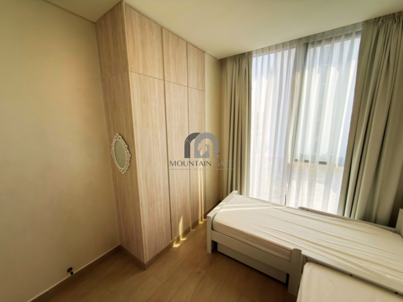 Luxury at Misk 2 | Fully Furnished | Green Views 2BR Aljada Mountain Gate