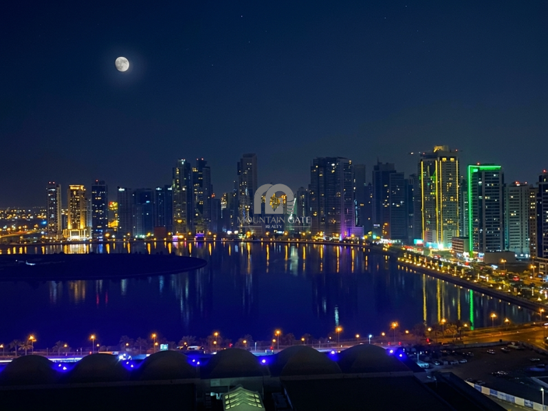 Good space | Sea view | Good return 1BR Al Mamzar - Sharjah Mountain Gate