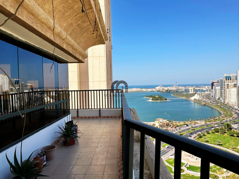 Duplex | Sea View | Hanging Villa 3BR Cornich Al Buhaira Mountain Gate