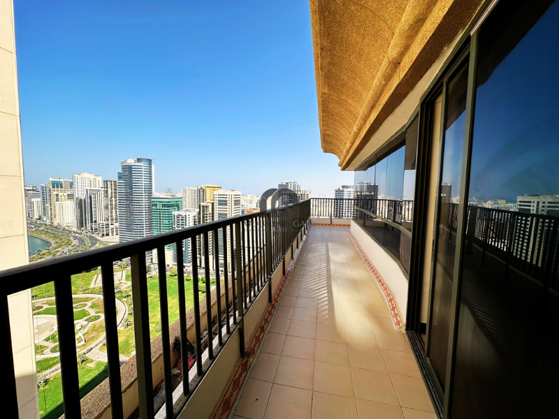 Duplex | Sea View | Hanging Villa 3BR Cornich Al Buhaira Mountain Gate