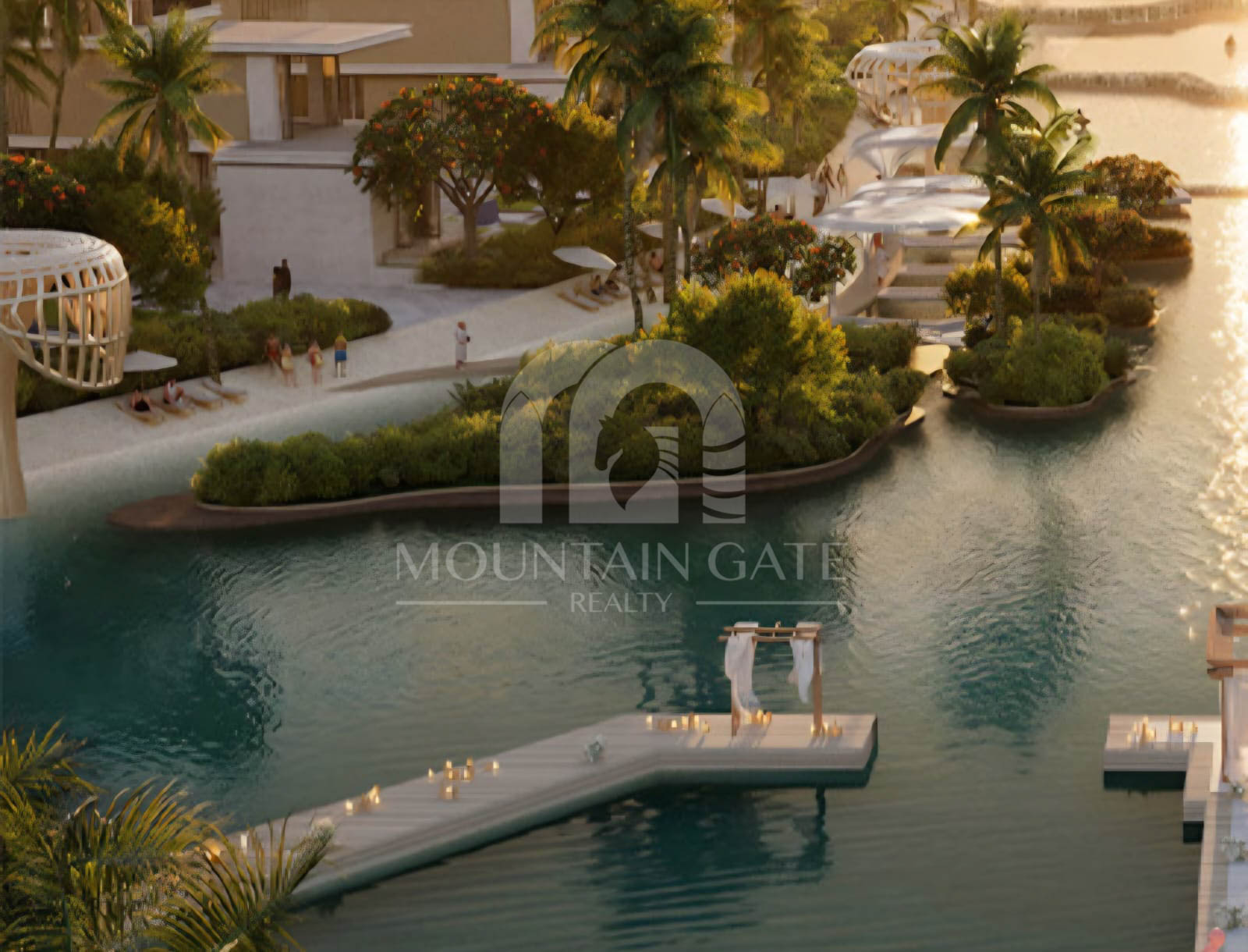 Single row | Prime location | Park view | OP | 4BR DAMAC Islands Mountain Gate