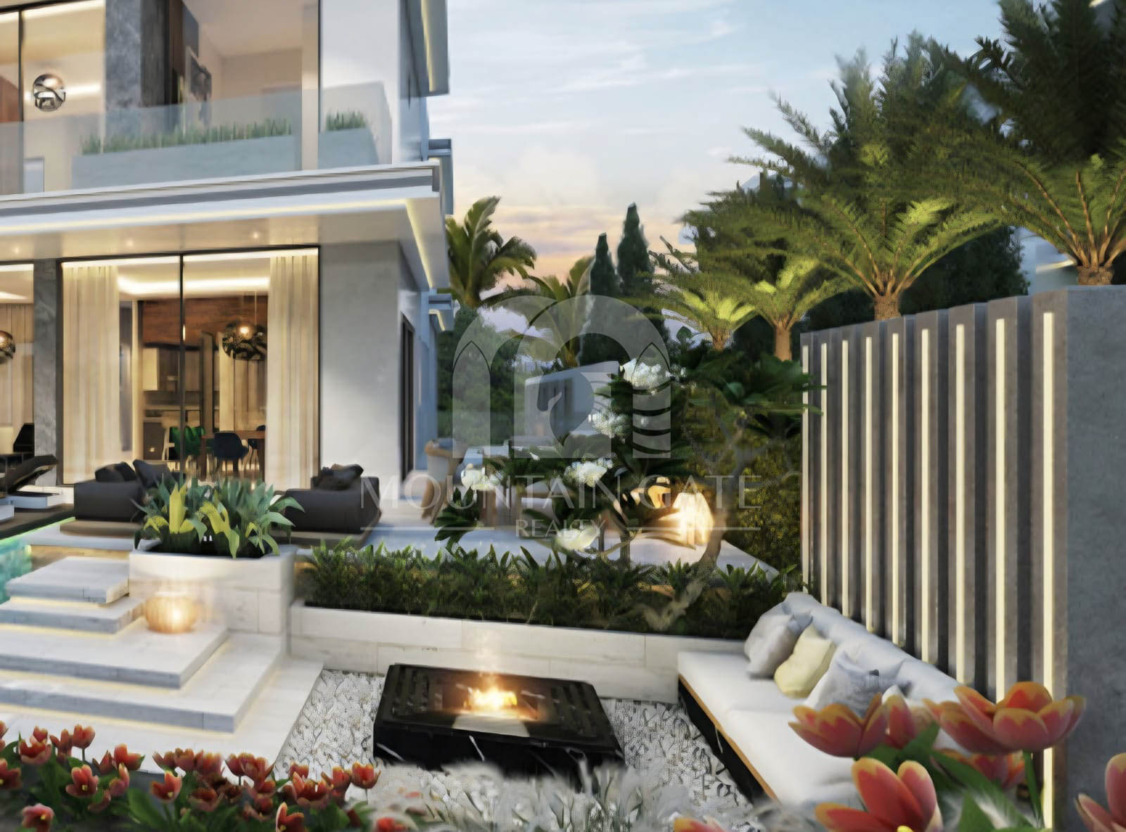Single row | Prime location | Park view | OP | 4BR DAMAC Islands Mountain Gate