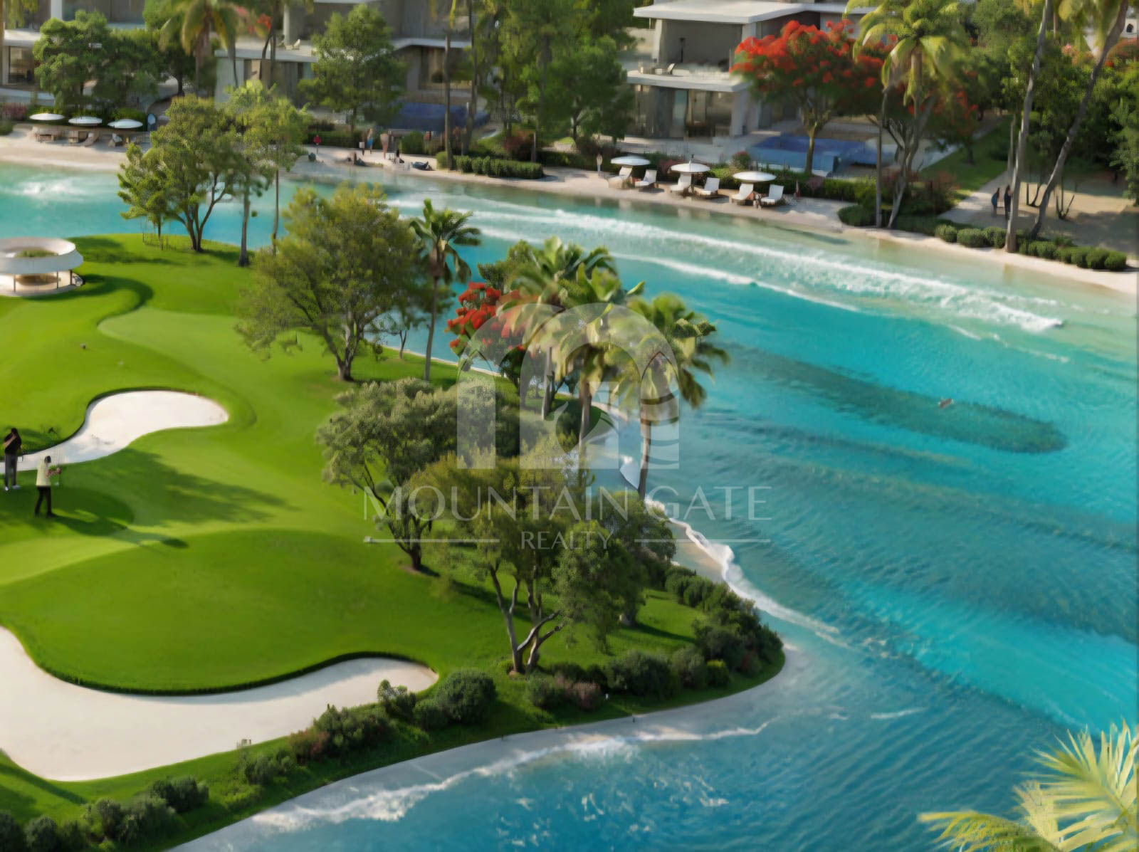 Single row | Prime location | Park view | OP | 4BR DAMAC Islands Mountain Gate