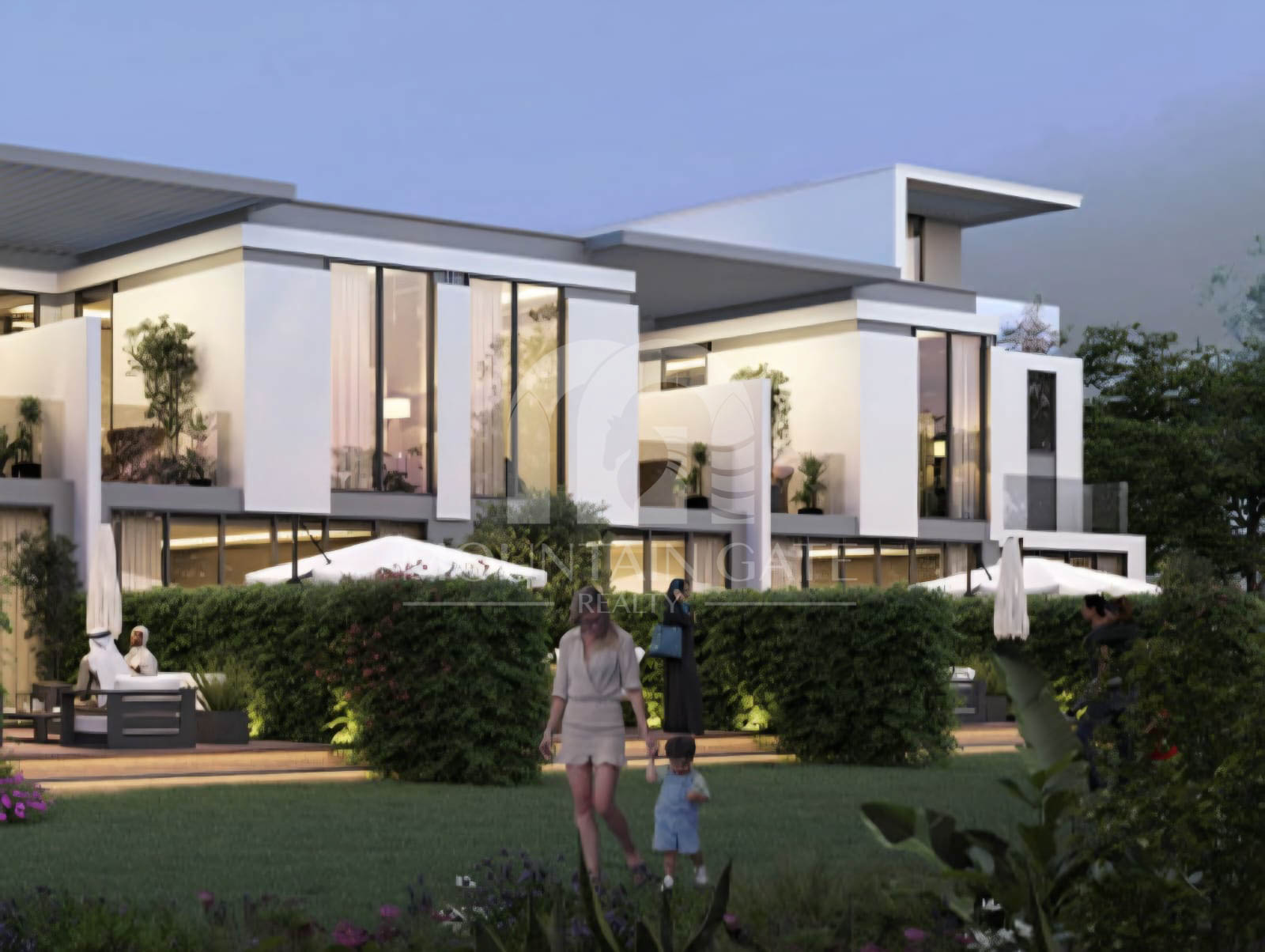 Single row | Prime location | Park view | OP | 4BR DAMAC Islands Mountain Gate