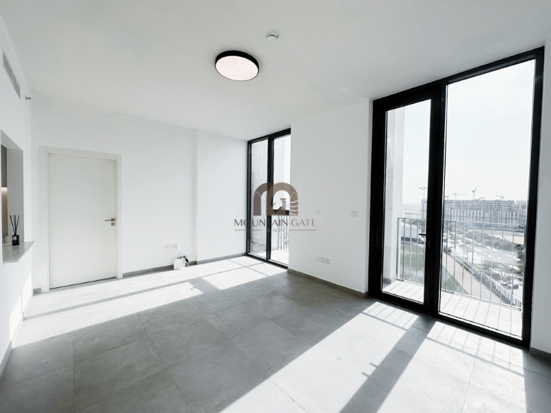 master bedrooms | open view | Freehold 2BR Aljada Mountain Gate